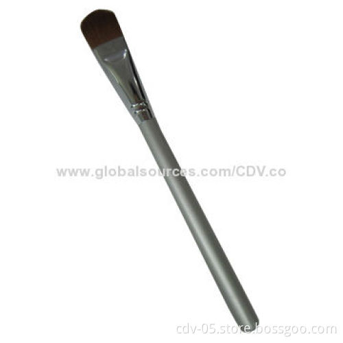 Eye shadow makeup brushes, made of wooden handle and aluminum ferrule with great synthetic hair